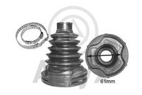 Aslyx AS501329 - Lado de montaje: lado de rueda<br>Diám. int. 1 [mm]: 26<br>Diám. int. 2[mm]: 83<br>Altura [mm]: 110<br>