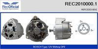 RECOFICIAL 20100001 - Alternador