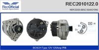 RECOFICIAL 20101220 - Alternador