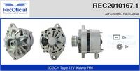 RECOFICIAL REC20101671 - Alternador