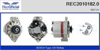 RECOFICIAL REC2010182.0 - Alternador