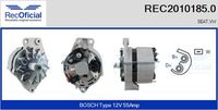 RECOFICIAL REC2010185.0 - Alternador