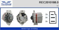 RECOFICIAL REC2010188.0 - Alternador