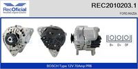 RECOFICIAL REC20102031 - Alternador