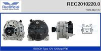 RECOFICIAL 20102200 - Alternador