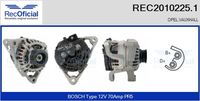 RECOFICIAL 20102251 - Alternador