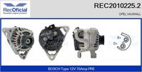 RECOFICIAL 20102252 - Alternador