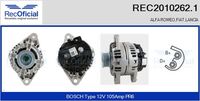 RECOFICIAL REC20102621 - Alternador