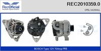 RECOFICIAL 20103590 - Alternador