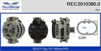 RECOFICIAL 20103800 - Alternador