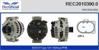 RECOFICIAL 20103900 - Alternador