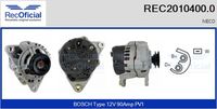 RECOFICIAL 20104000 - Alternador