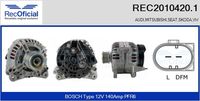 RECOFICIAL REC2010420.1 - Alternador