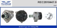 RECOFICIAL REC2010447.0 - Alternador