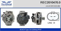 RECOFICIAL 20104700 - Alternador