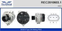 RECOFICIAL REC20106031 - Alternador