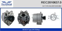 RECOFICIAL 20106370 - Alternador