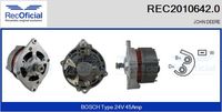 RECOFICIAL REC2010642.0 - Alternador