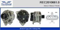 RECOFICIAL 20106610 - Alternador