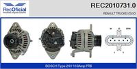 RECOFICIAL 20107310 - Alternador