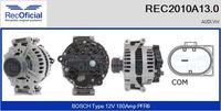 RECOFICIAL REC2010A13.0 - Alternador