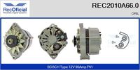 RECOFICIAL 2010A660 - Alternador