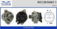 RECOFICIAL 2010A671 - Alternador