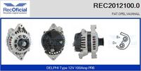 RECOFICIAL 20121000 - Alternador