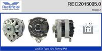 RECOFICIAL 20150050 - Alternador