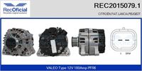 RECOFICIAL 20150791 - Alternador