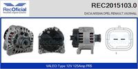 RECOFICIAL REC2015103.0 - Alternador