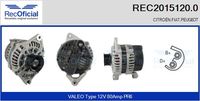 RECOFICIAL 20151200 - Alternador