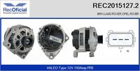 RECOFICIAL REC20151272 - Alternador