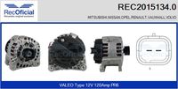 RECOFICIAL 20151340 - Alternador