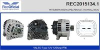 RECOFICIAL 20151341 - Alternador