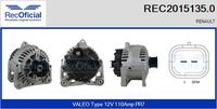 RECOFICIAL 20151350 - Alternador