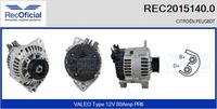 RECOFICIAL 20151400 - Alternador