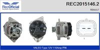 RECOFICIAL REC20151462 - Alternador