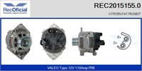 RECOFICIAL 20151550 - Alternador