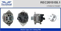 RECOFICIAL 20151551 - Alternador