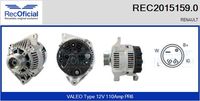 RECOFICIAL 20151590 - Alternador