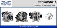 RECOFICIAL 20151650 - Alternador