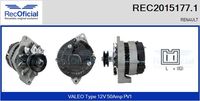 RECOFICIAL REC20151771 - Alternador