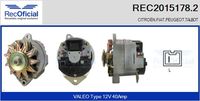 RECOFICIAL 20151782 - Alternador