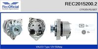 RECOFICIAL 20152002 - Alternador