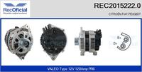 RECOFICIAL 20152220 - Alternador