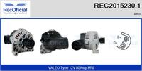 RECOFICIAL 20152301 - Alternador