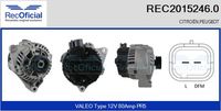 RECOFICIAL 20152460 - Alternador