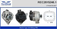 RECOFICIAL 20152461 - Alternador