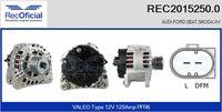 RECOFICIAL REC2015250.0 - Alternador